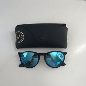 Erica blue lens Raybans